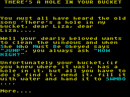 There's a Hole in Your Bucket (1997)(Adventure Probe Software)